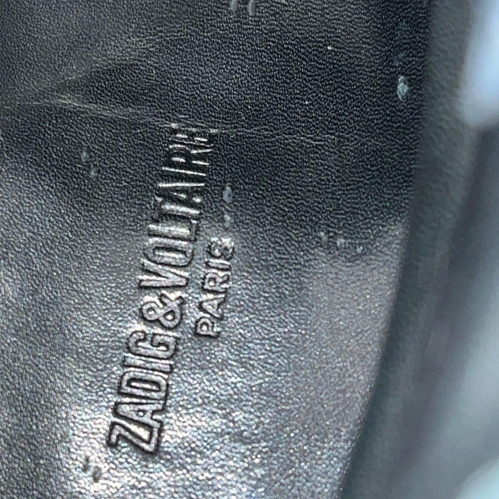 Zadig & Voltaire leather ankle boots - Picture 5 of 7